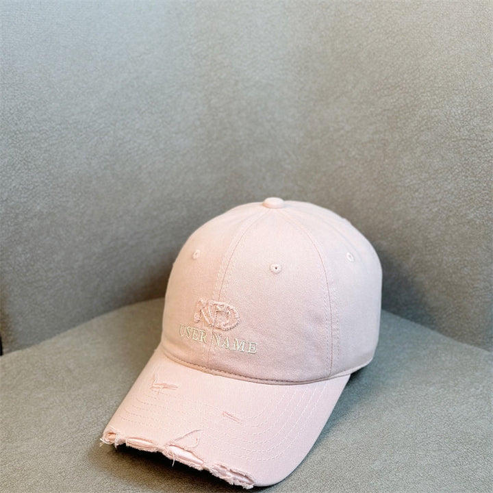 Women's Distressed Casual Adjustable Baseball Cap Stornfield