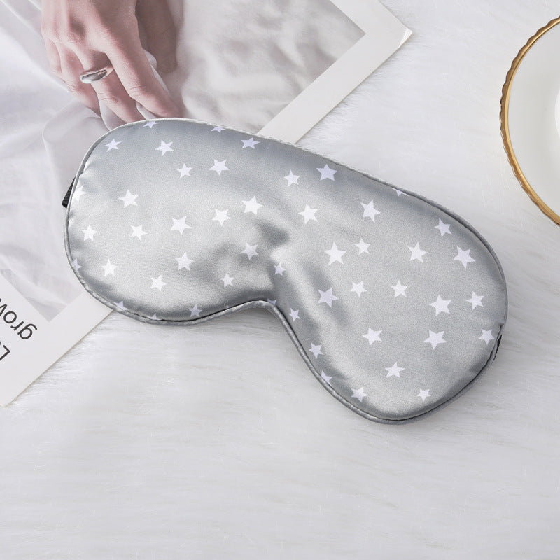 Women nan silky-soft contoured sleep mask with comfort padding and star pattern Stornfield