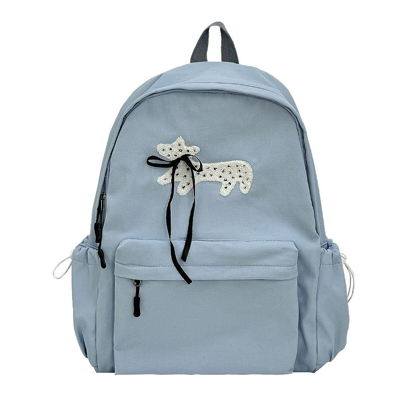 Backpack with Unique Dog Design and Practical Compartments Stornfield