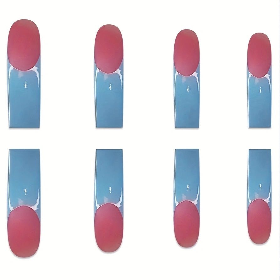 Premium Long Acrylic Press-On Nails Stornfield
