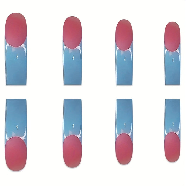 Premium Long Acrylic Press-On Nails Stornfield