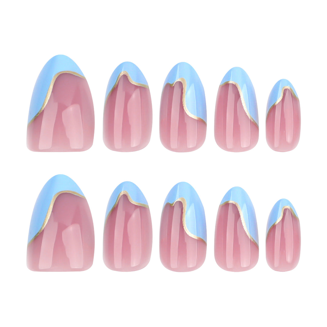 Artistic printed nails in modern design Stornfield