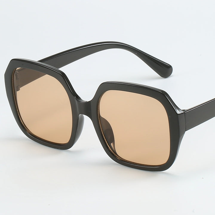 Women's Fashion Oversized Sunglasses with Extravagant Leopard Details Stornfield