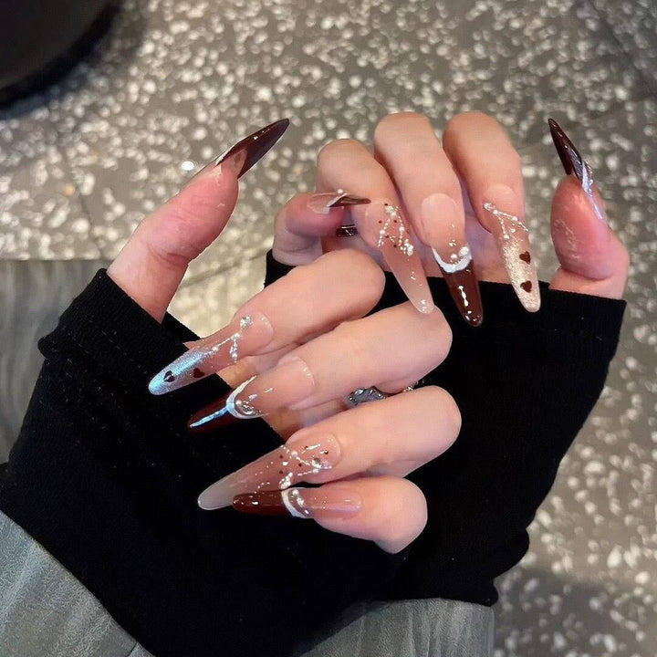 Stylish Stiletto Press-On Nail Extensions Stornfield