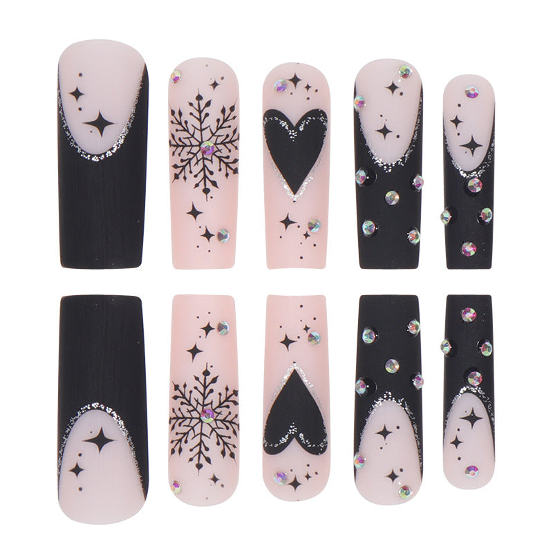 Glittery Stiletto Nail Art Set Stornfield