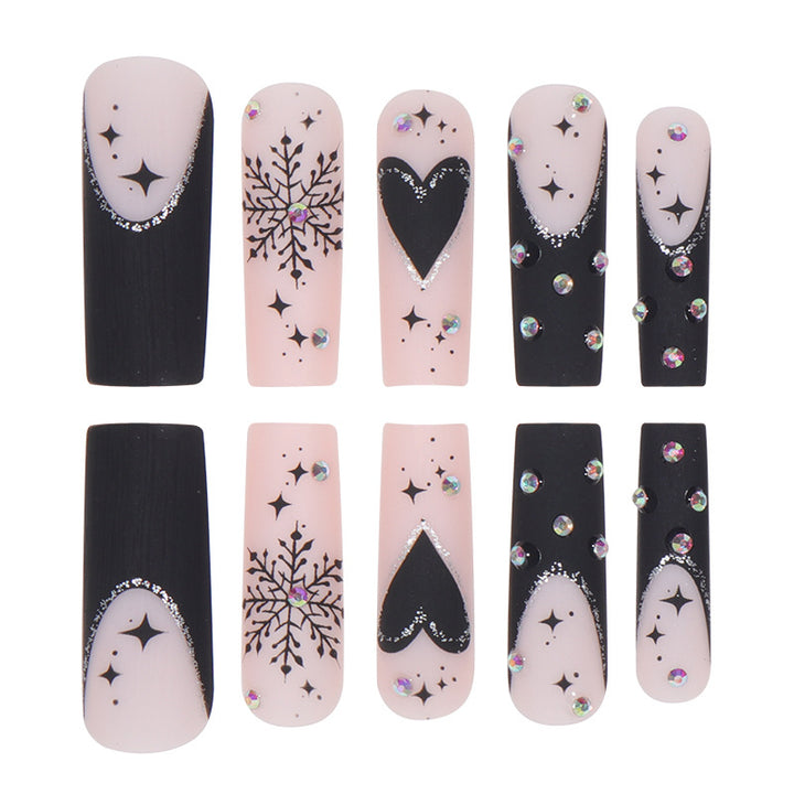 Glittery Stiletto Nail Art Set Stornfield