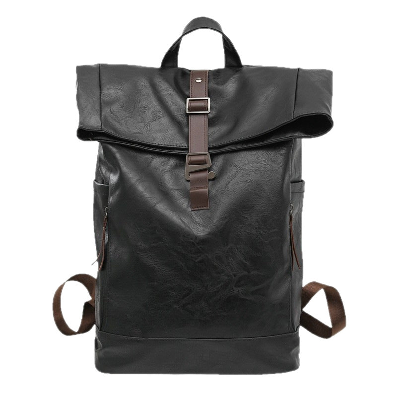 Casual Leather Backpack Stornfield