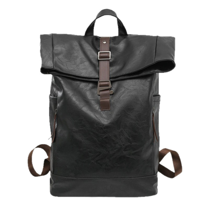 Casual Leather Backpack Stornfield