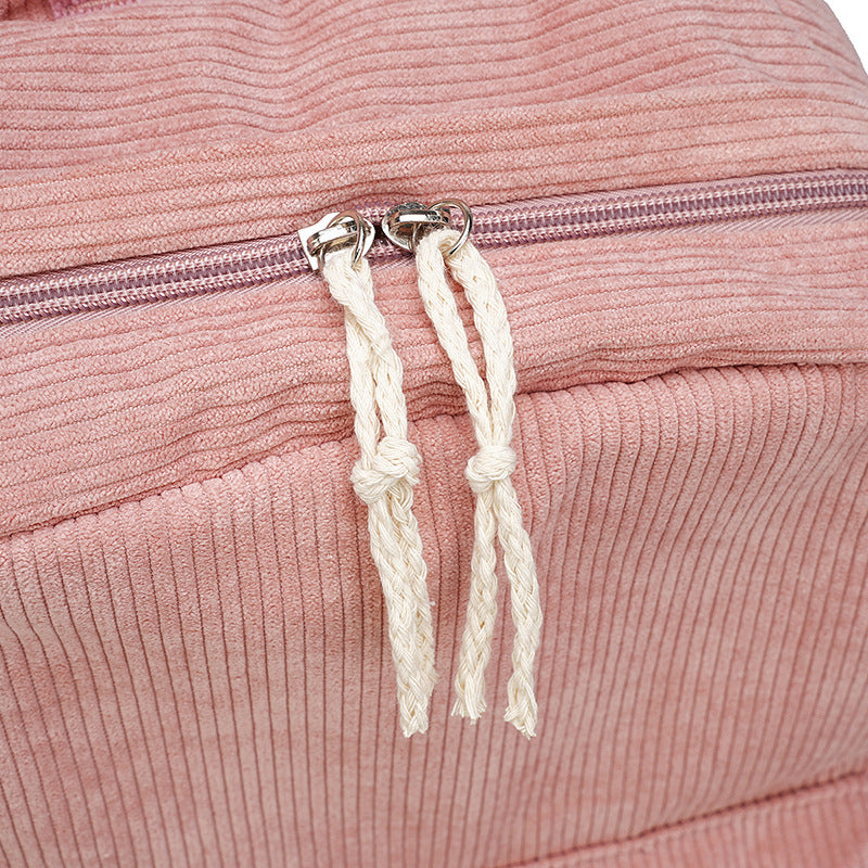 Cord Backpack with Practical Compartments Stornfield