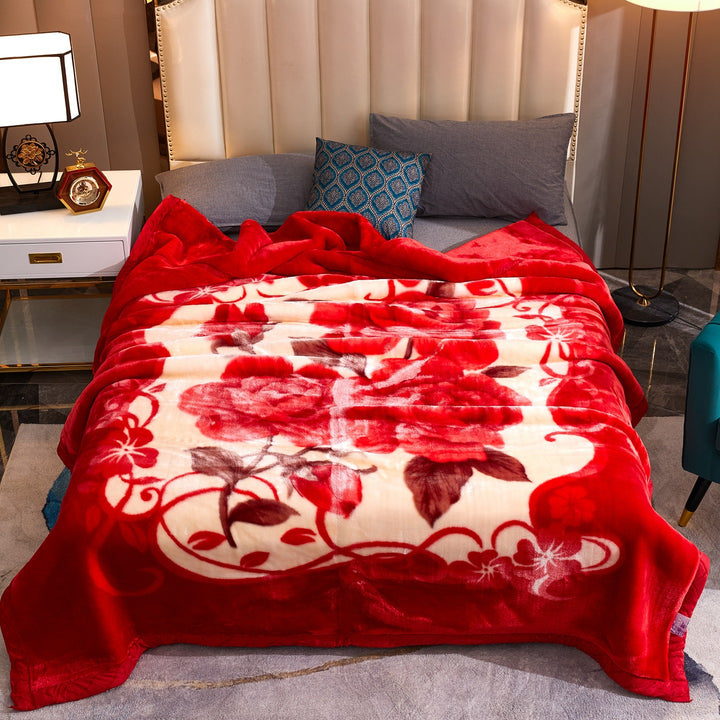 Decorative Fleece Throw Blanket Stornfield