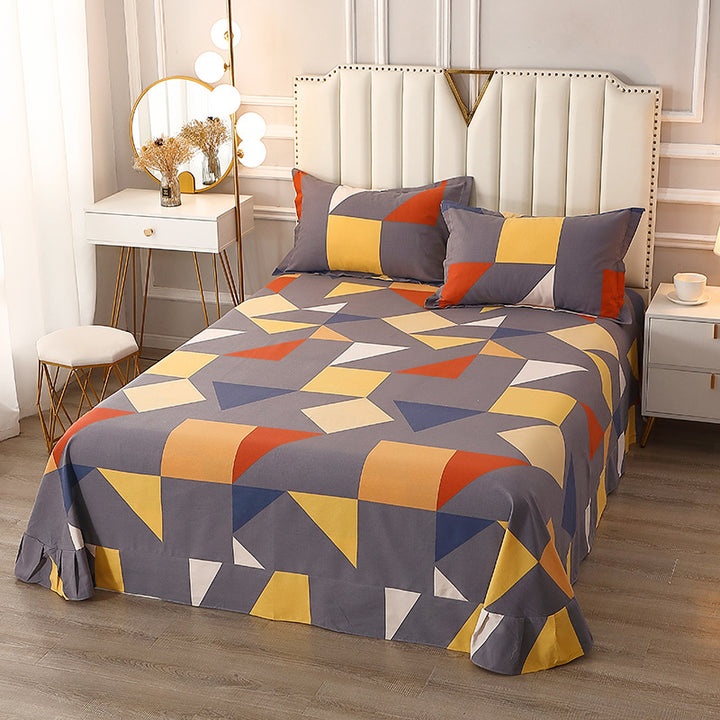 Floral Patterned Bed Cover Set