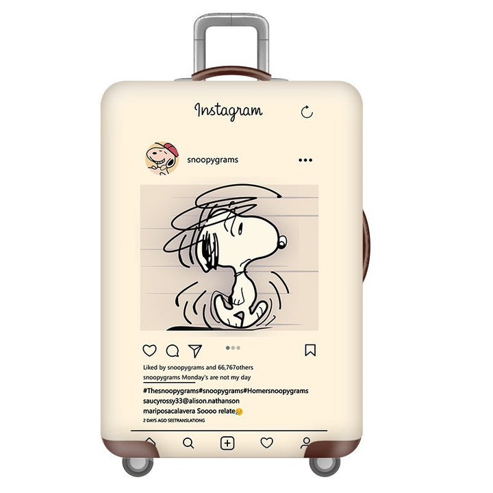 Unisex Hard Shell Suitcase with Fun Cartoon Design Stornfield