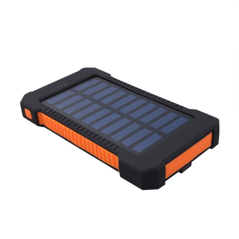 Solar power bank with high charging efficiency and robust housing Stornfield