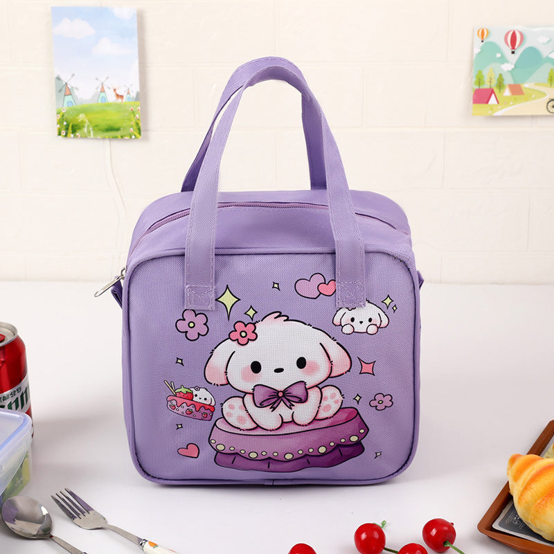 Children's Insulated Bear-Themed Lunch Bag Stornfield
