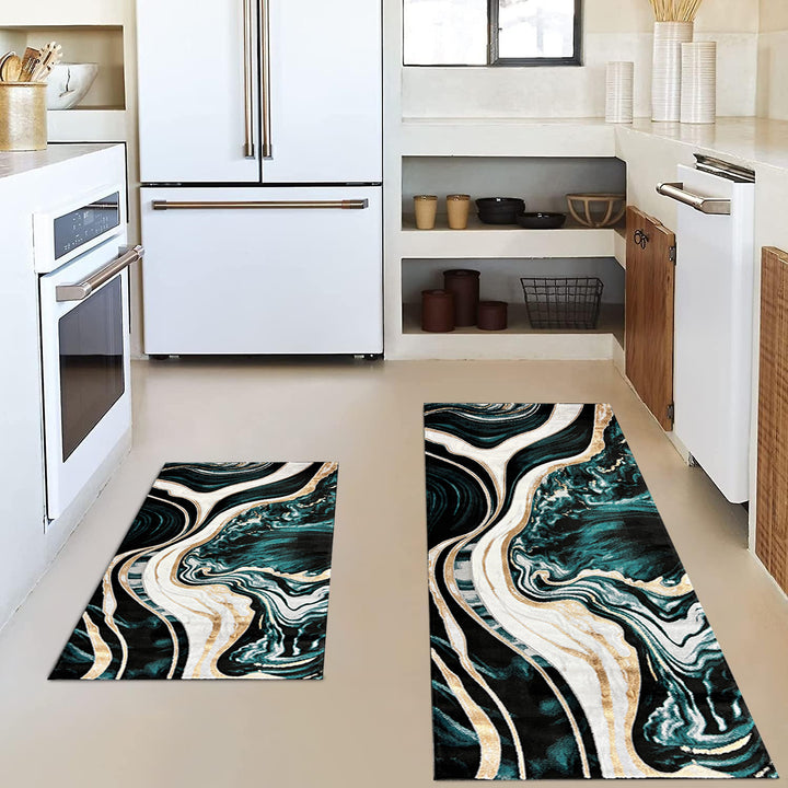 Vintage-Inspired Kitchen Mat Set Stornfield