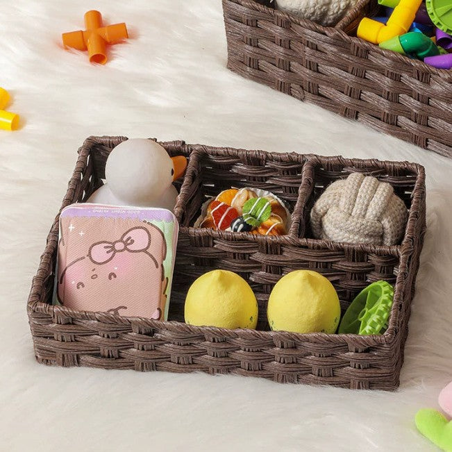 Women's Storage Basket with Compartments Stornfield