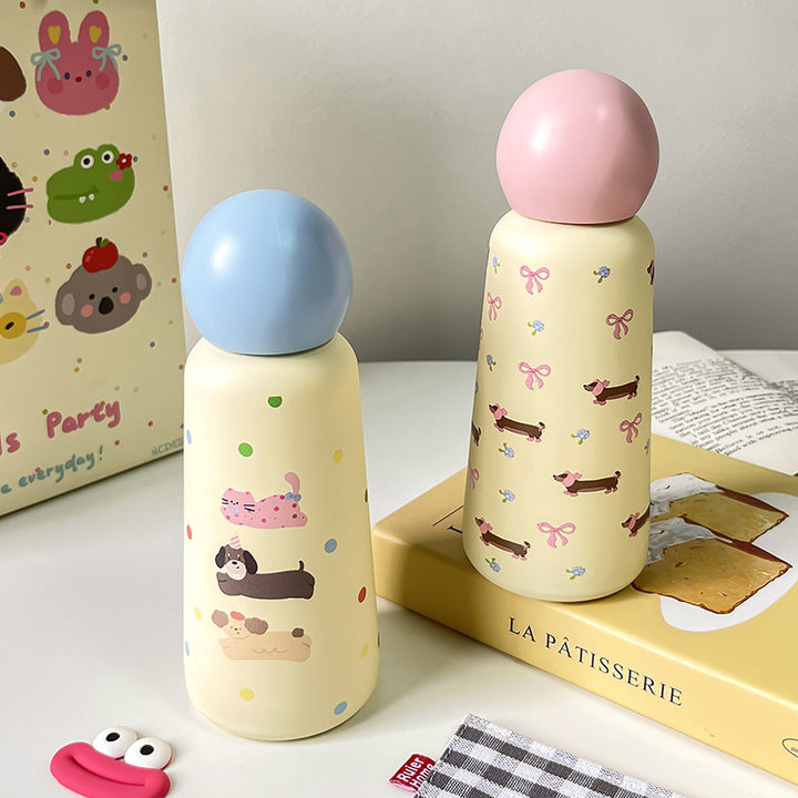 Ladies Insulated Drinking Bottle with Fun Animal Design and Ergonomic Design Stornfield