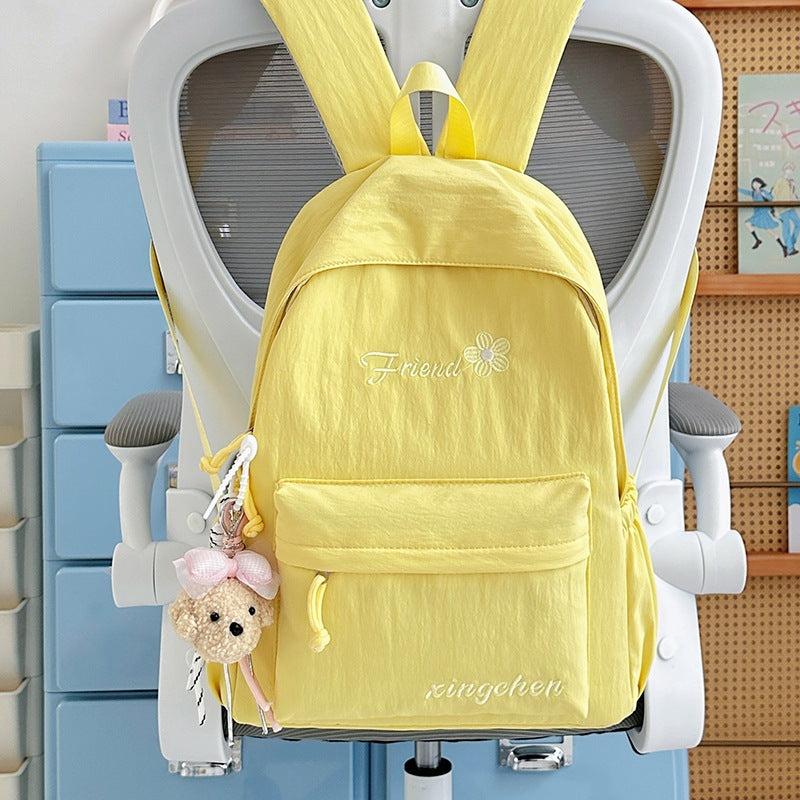 Cute Cartoon-Themed Embroidered Backpack Stornfield