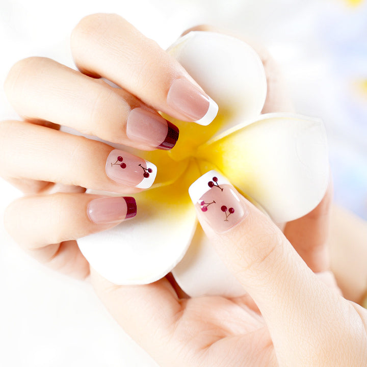 Artistic Cherry Blossom Design Press-On Nails Stornfield