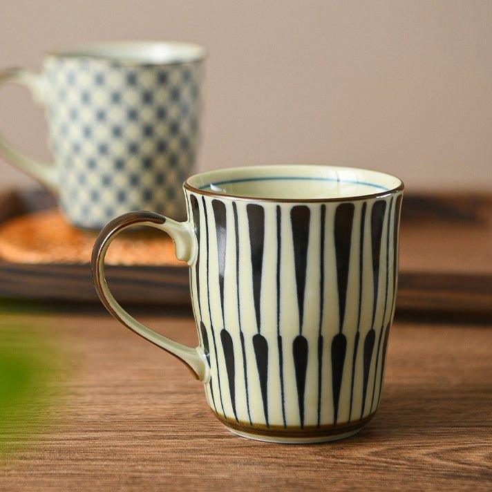 Japanese Handcrafted Ceramic Pattern Themed Tea Cups | Stornfield