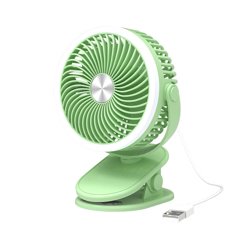 Unisex Compact Table Fan with Flexible Clamp Attachment Stornfield