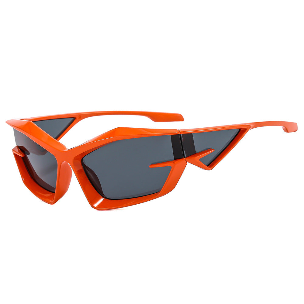 Women futuristic sunglasses with unique polygon design Stornfield