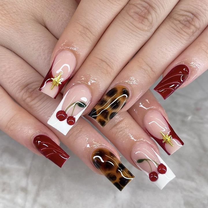 Creative Artistic Press-On Nails Stornfield