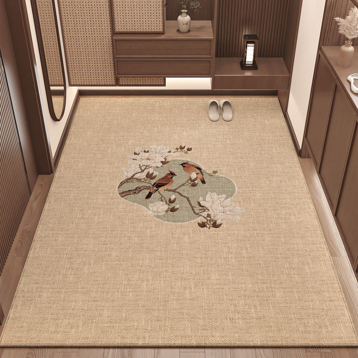 Floral Patterned Area Rug