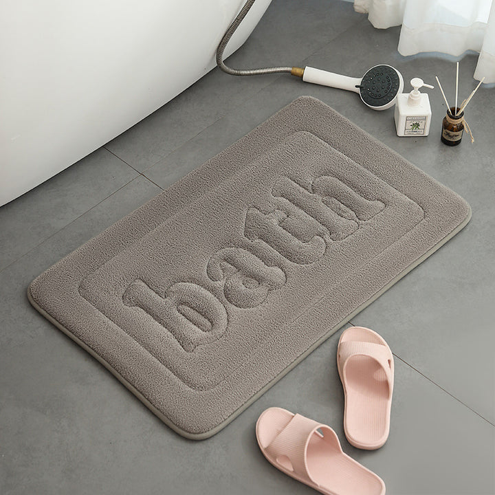 Absorbent Memory Foam Bath Mat Stornfield