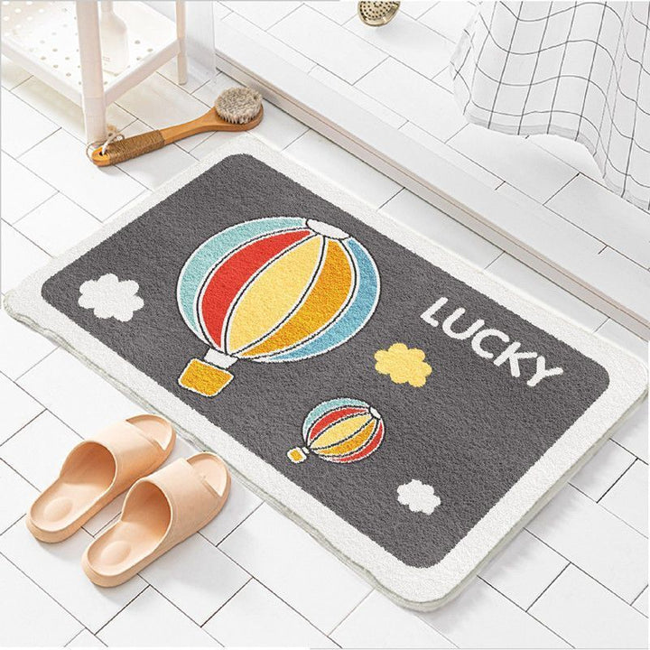 Fun Frog-Themed Bath Mat