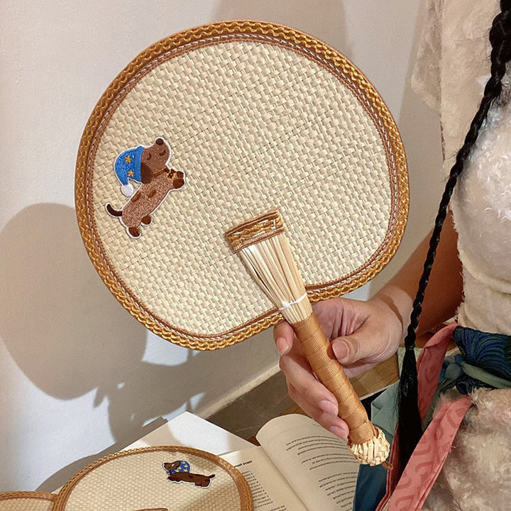 Hand fan with adorable animal design Stornfield
