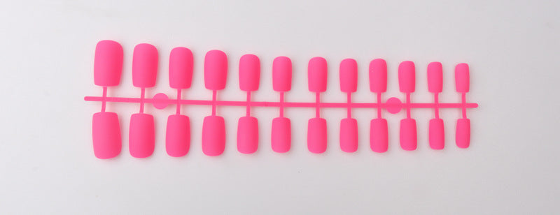 Matte Finish Press-On Nail Set Stornfield