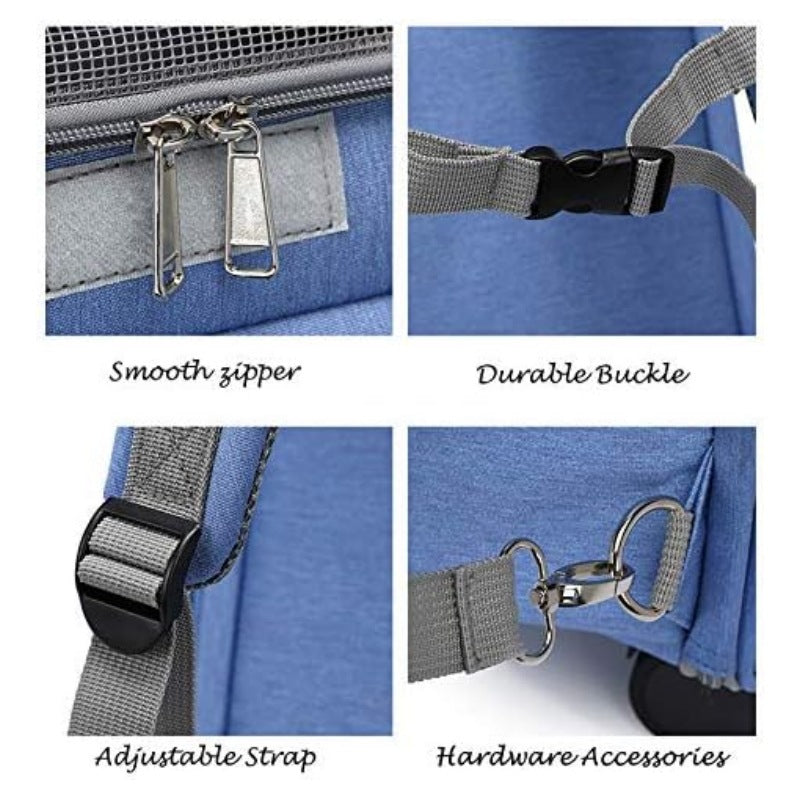Multifunctional Rolling Travel Bag with Compartments Stornfield