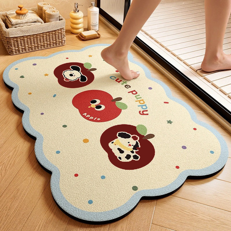 Cute Animal-Themed Memory Foam Bath Mat Stornfield