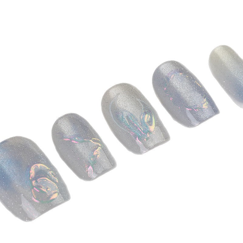 Handmade Decorative Press-On Nail Set Stornfield