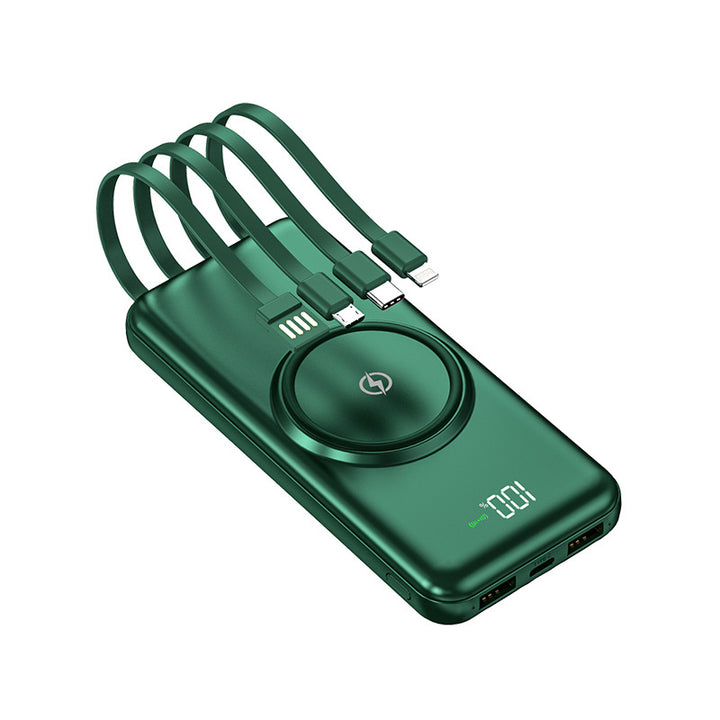 Powerbank with integrated charger Stornfield