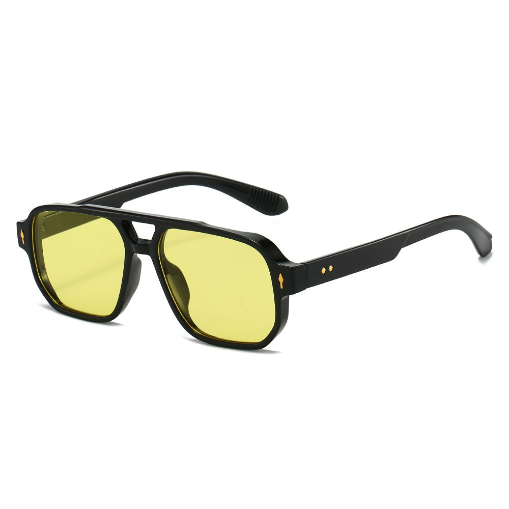 Oversized Geometric Sunglasses with Enhanced UV Protection Stornfield