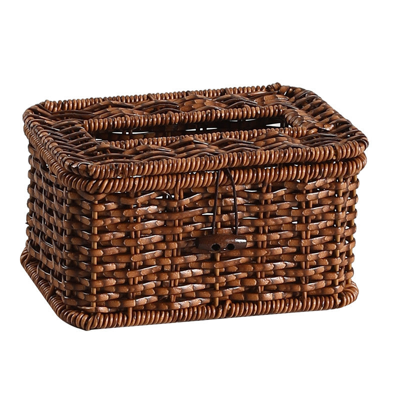 Handcrafted Wicker Storage Box Stornfield