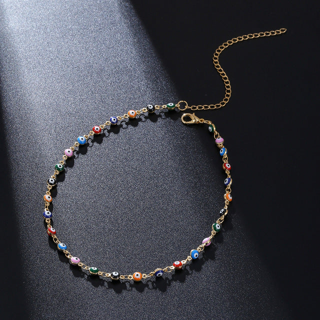 Colorful Beaded Anklet Stornfield