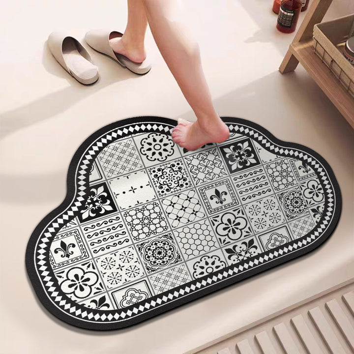 Stylish Bathroom Area Mat