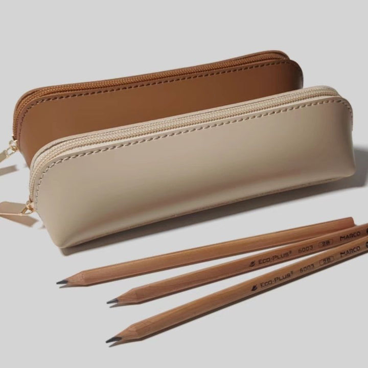 Minimalist Leather Pencil Case Stornfield