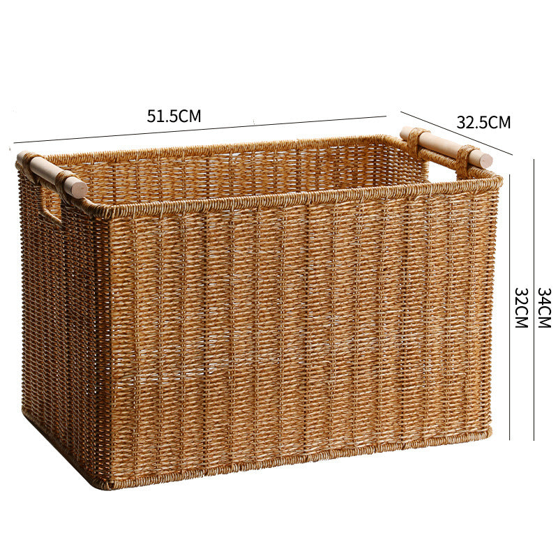 Natural Fiber Storage Basket Stornfield