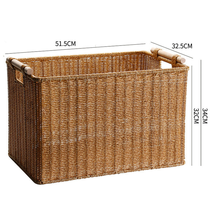Natural Fiber Storage Basket Stornfield