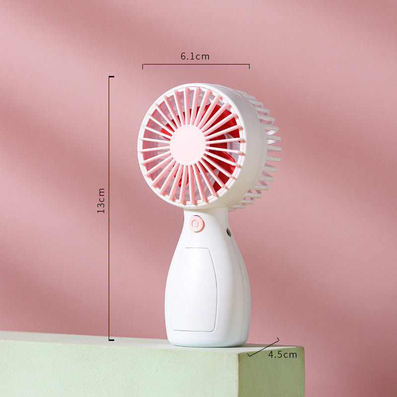 Unisex Portable Hand Fan with Integrated USB Connection and Variable Speed Control Stornfield