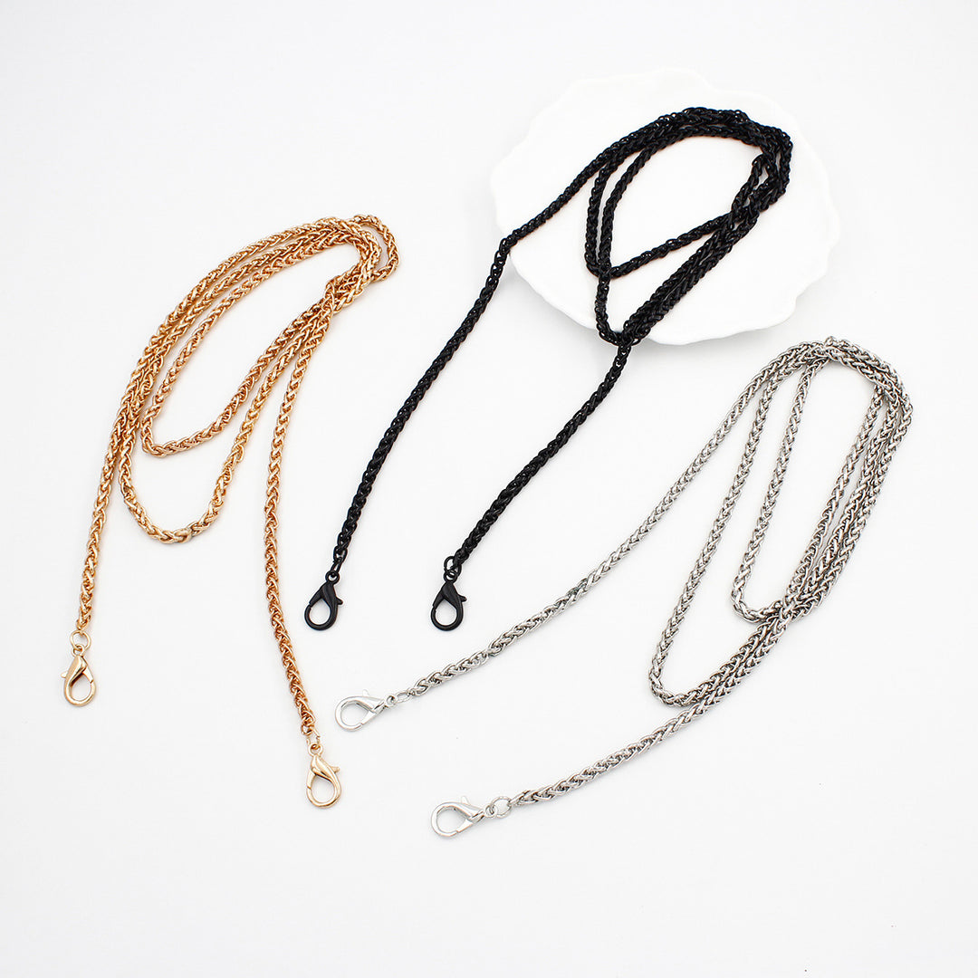 Stylish Pearl and Chain Necklace Stornfield