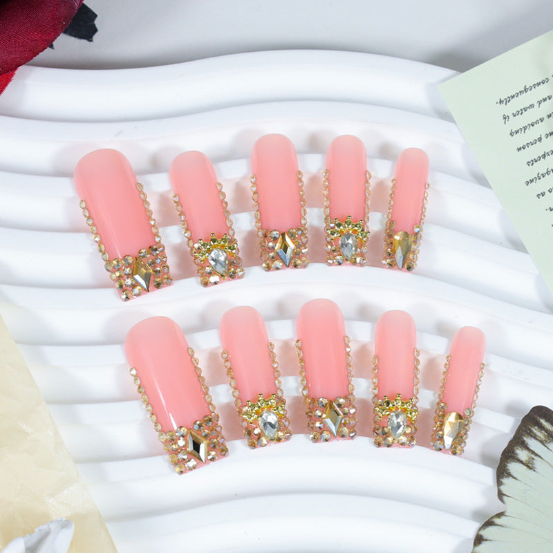 Nail art set with glamorous rhinestone accents Stornfield