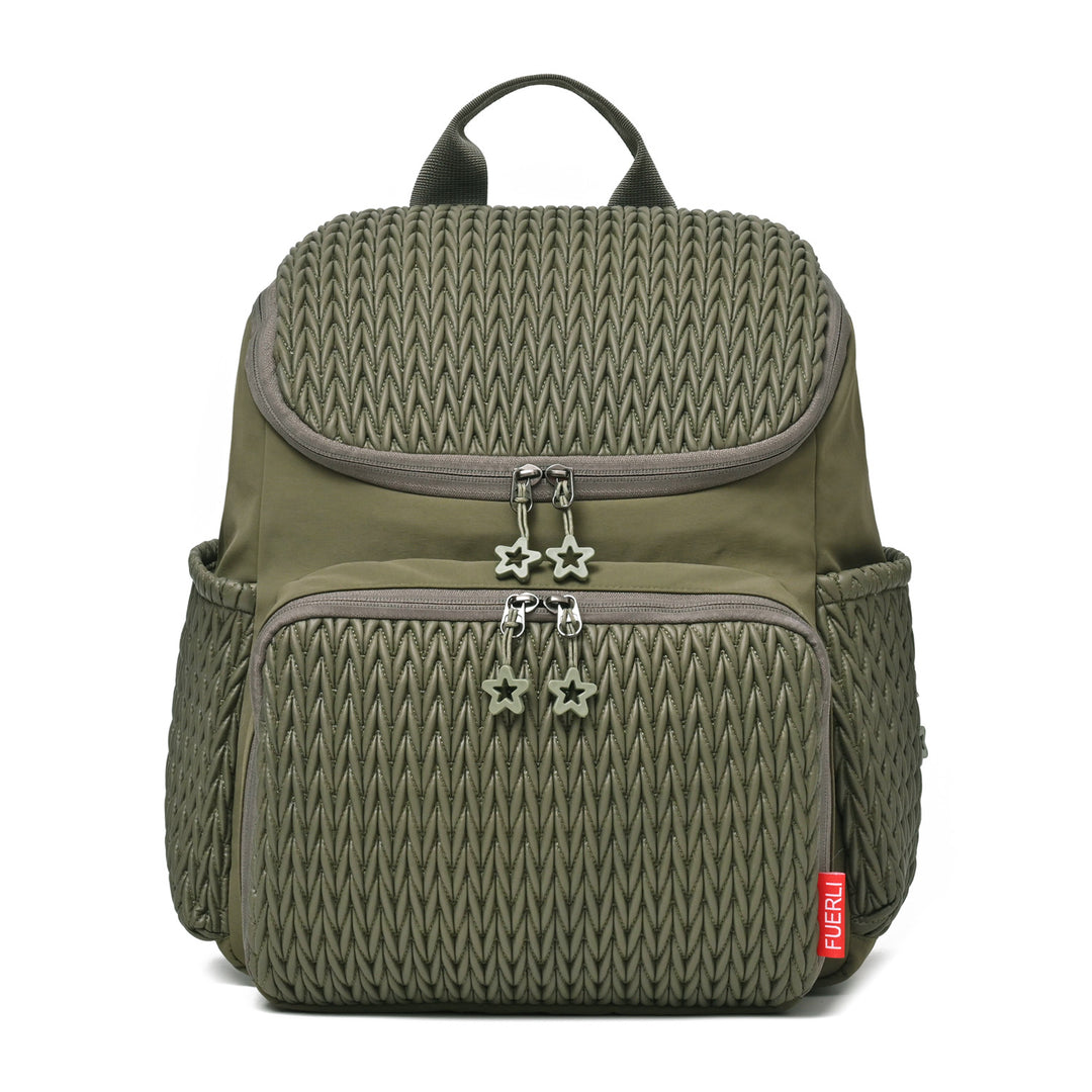 Textured Multi-Pocket Backpack Stornfield