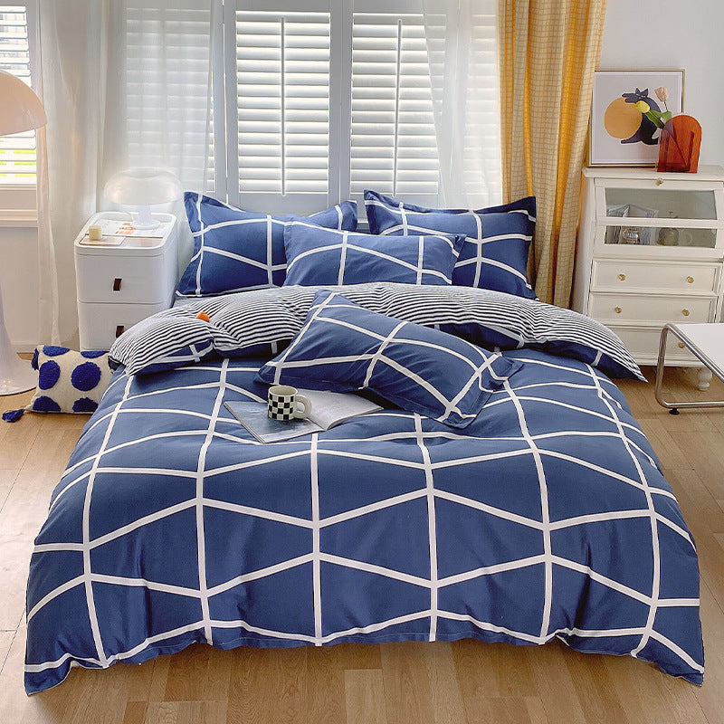 Whimsical Floral Pattern Bedding Set