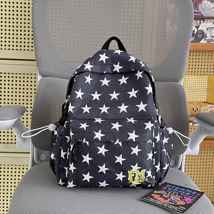 Fun Star-Patterned Casual Backpack Stornfield