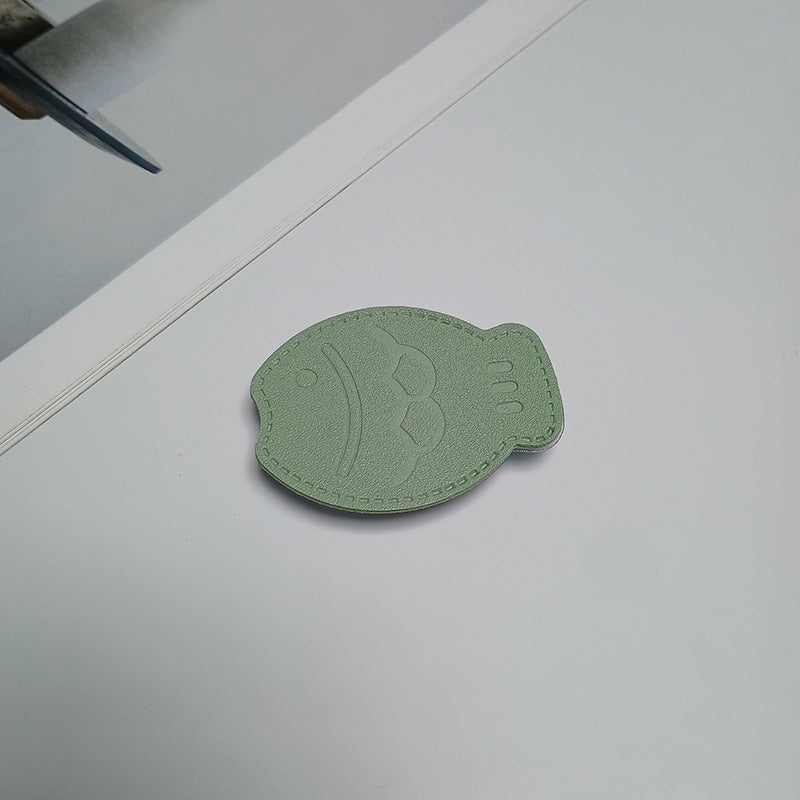 Fish-Shaped Leather Phone Holder Stornfield